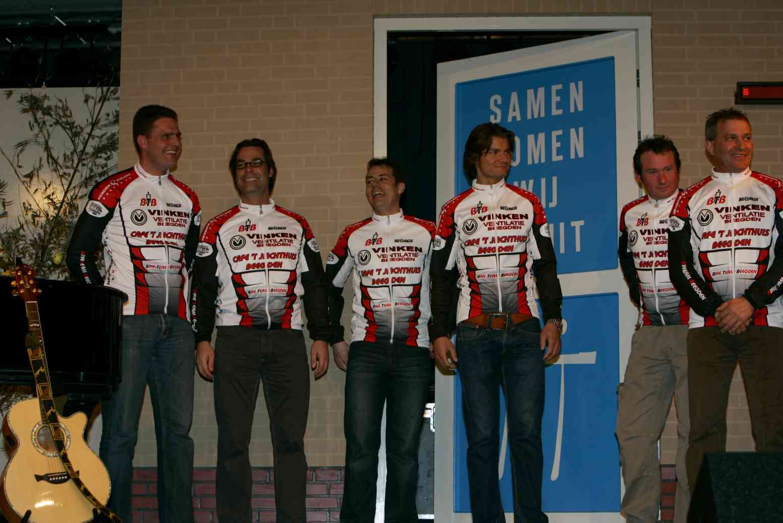 Bike Team Beegden haalden op 25 maart maar liefst 500, -- bij elkaar tijdens een benefietswedstrijd